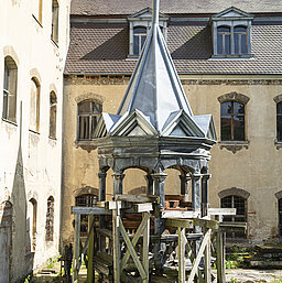 Innenhof Schloss Hainewalde